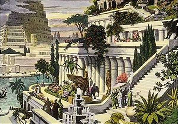 1 Jardines Colgantes de Babilonia