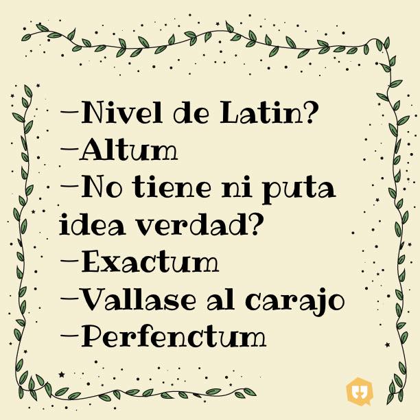 nivel de latin